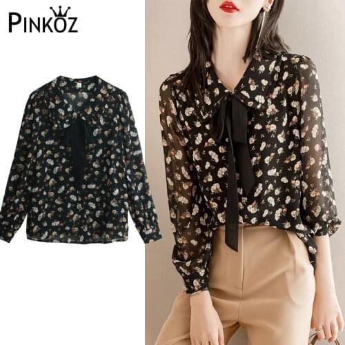 Cechy Daisy Womens Black Shirts