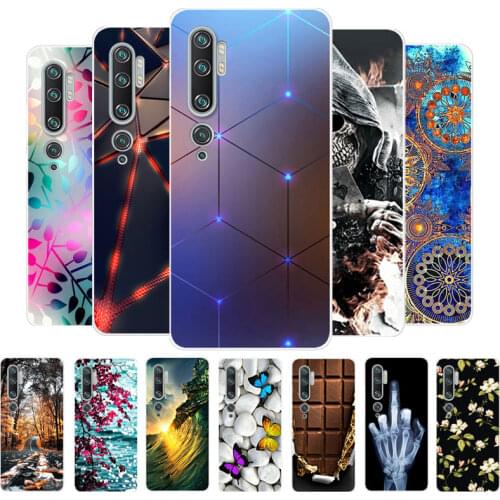 For Mi 10 Case Xiaomi Mi 10 Case Silicone TPU Soft Back Cover Phone Case For Xiaomi Mi Note 10 Lite 10T Pro 10Ultra Funda Bumper