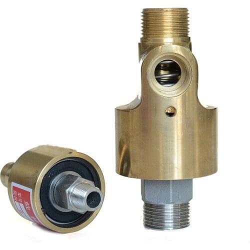 HS-G32-15/HS-G40-20 Brass swivel H type rotary joint HS double channel hydraulic swivel joint