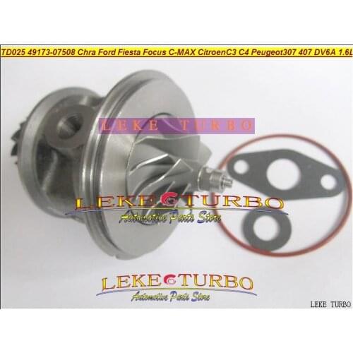 Turbo Cartridge Chra TD02 49173-07507 49173-07508 49173-07502 965753058 For Citroen Berlingo C3 C4 Jumpy Xsara 1.6L HDi 05- 90HP
