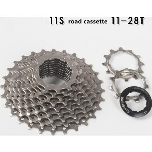 11 Speed Cassette Road Bike Cassette 11 Speed Folding Bicycle Freewheel Road Bicycle Gear Sprocket Bike Cassette 11-28T Bicycle