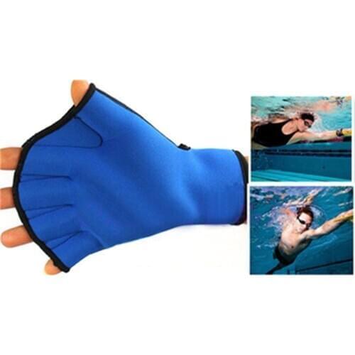 Hot Selling Frog Swim Gloves Swimming Fitness Training Webbed Flippers Paddle with Adjustable Strap for Men Women Adult