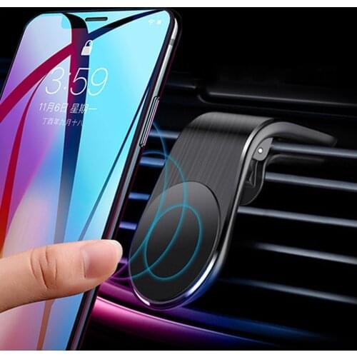 Magnetic Car Phone Holder Magnet Mount Car Holder Phone in Car Cell Mobile Phone Holder Stand for GPS Mount Support Car Phone