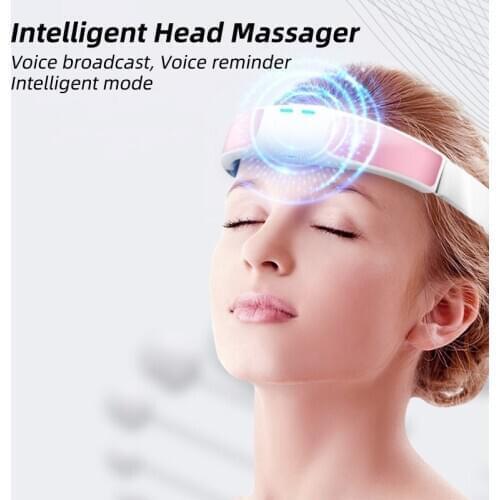 Multifunctional Intelligent Head Relaxation Sleep Instrument Rechargeable Head Massager Physiotherapy Relaxation Massager