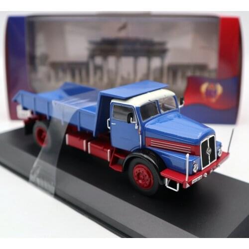 Diecast Model Car 1/43 German Dump Truck IFA H6 1957 Truck Classic Metal Hot Toy Adult Collection Toy Kids Toys Boys Tractor