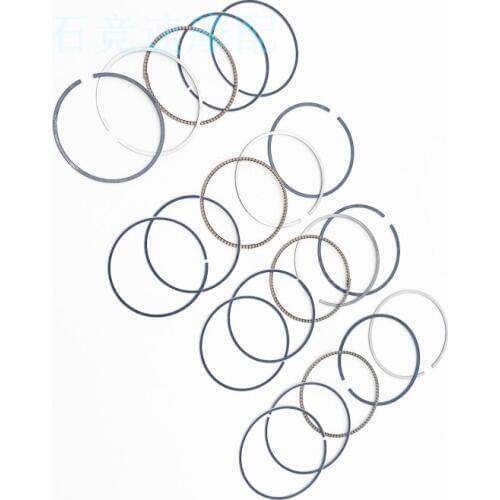 4 SET Motorcycle 48mm Piston Rings Set STD for Kawasaki ZXR 250 ZXR250 ZX-R250 ZXR250R