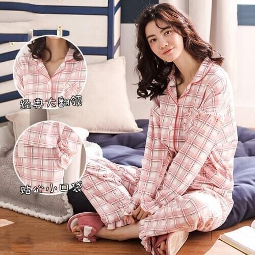 Maternity Pajamas Pregnancy Nightwear Nursing Nightgown Cotton Breathable Casual Breastfeeding Pajamas Maternity Sleepwear