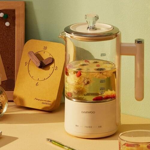 Portable Health Pot Multifunctional Electric Kettle Automatic Household Tea Maker Office Small Glass Kettle Flower Teapot