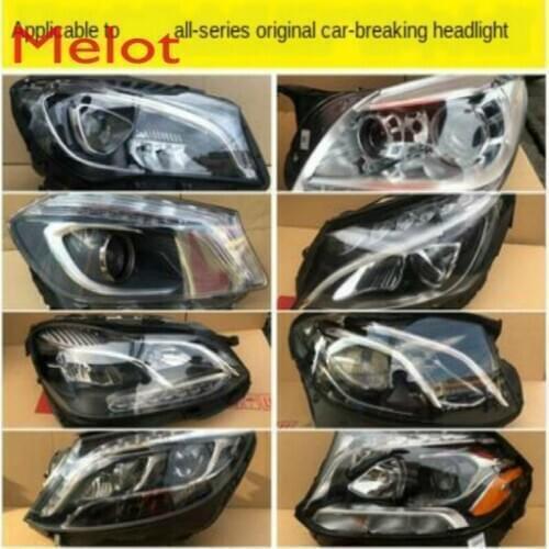 Applicable to E-Class GLC A- Class AMG Front Large-Sized LED Lamp Assembly Car Accessories Xenon Lamp Led Original Factory