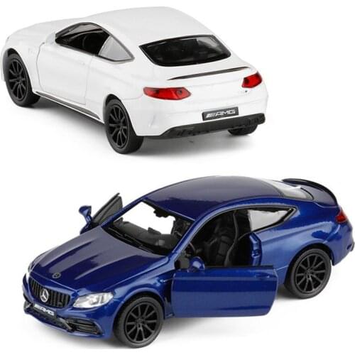 1:36 High Simulation Exquisite Die-casts & Toy Vehicles Car Styling C63 AMG coupe Alloy Car Model Pull Back Sport Car V062