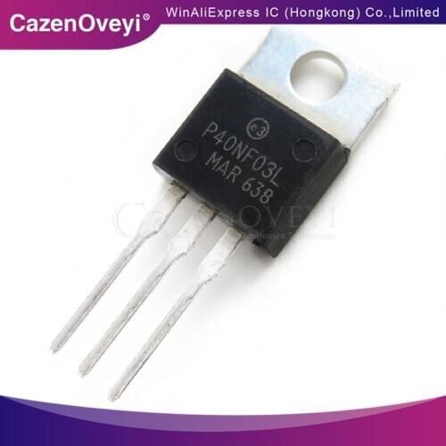 10pcs/lot STP40NF03L P40NF03L 40N03 TO-220 In Stock