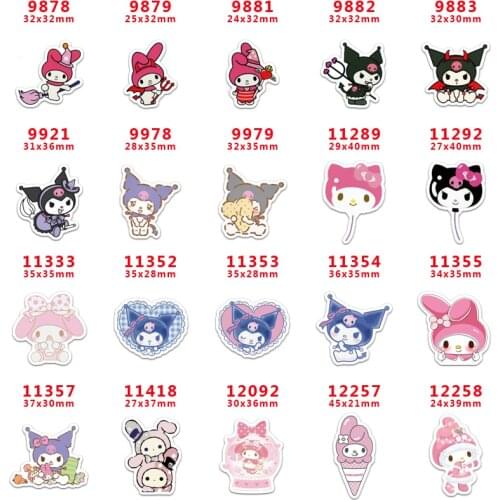 10 Pcs Cartoon Planar Resin Cabochons PR9878