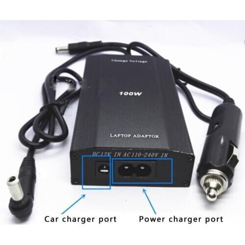 12V-24V 3.42A Car & Home General Laptop Adapter For Lenovo g450 y330 Notebook Power Cord Charger
