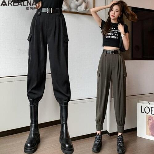 Женские брюки карго AREALNA China At AliExpress