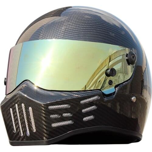 ATV-8 Carbon fiber TOP Gear StarWars Simpson Stickers Model Motorcycle helmet Racing Moto Full Face Helmets casco capacete