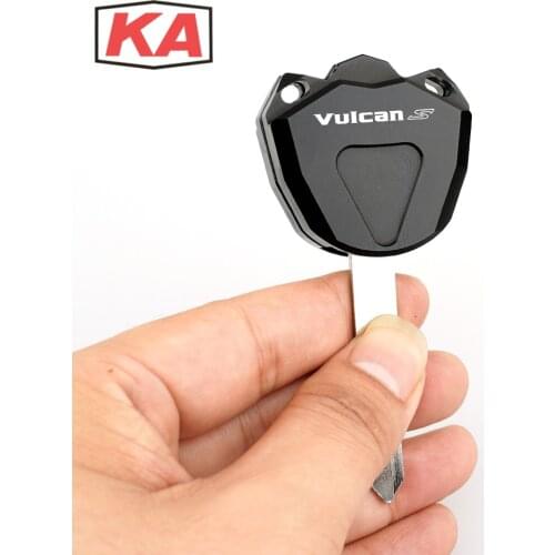 For Kawasaki Vulcan S Vulcan S ABS 2015-2019 Motorcycle CNC Key Case Key Cover Key Shell (Key Without chip) With Logo VulcanS