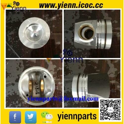 For DOOSAN DAEWOO DL08 Piston With Pin And Clips 65.02501-0501 65.02501-0505 65.02501-0506 For DAEWOO Bus Engine Repair Parts