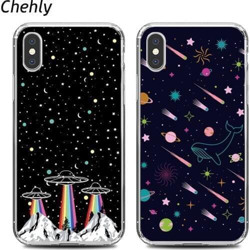 Cosmic Phone Case for iPhone 6s 7 8 11 12 Mini Plus Pro X XS MAX XR SE Fashion Cases Soft Silicone Fitted Back Cover Accessories