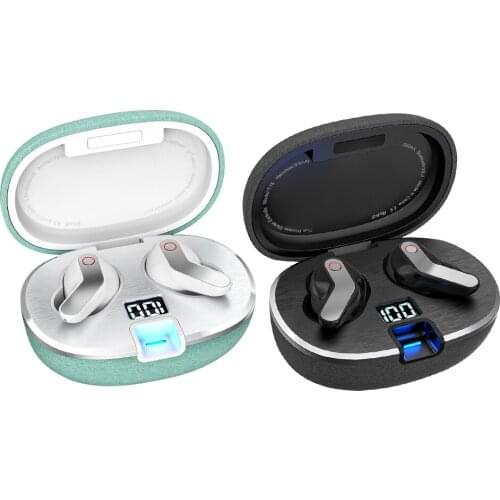 True Wireless Earbuds T15 Bluetooth-compatible 5.0 Sports Earphones with Mic In-Ear Headphones Smart Hi-Fi Headset Hands Free