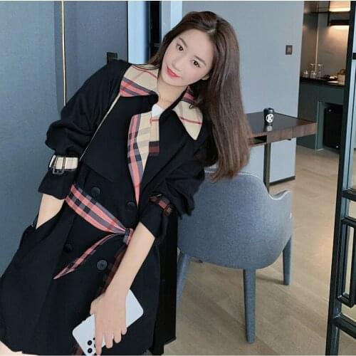 Nowsaa Women's Short Trench Coats