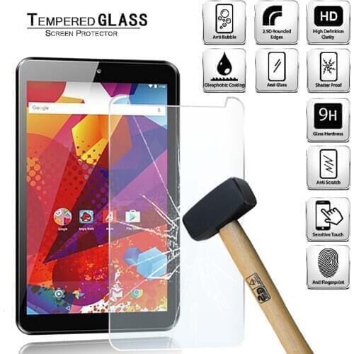 Tablet Tempered Glass Screen Protector Cover for Argos Alba 7 Inch Android Tablet PC Anti-Screen Breakage Tempered Film