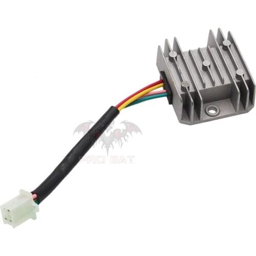 12v Voltage Regulator Rectifier (4 wire) for 150cc 200cc 250cc ATV Quad Dirt Pit Bike Scooter Taotao Coolster Moped