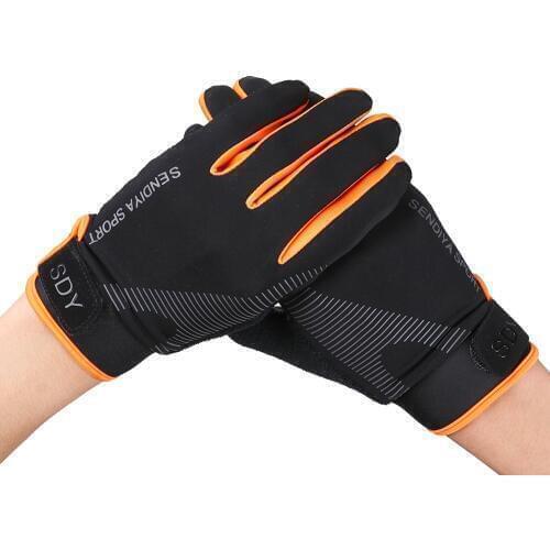 1 paar fietshandschoenen full finger touchscreen handschoenen voor heren en dames mountainbike sport fietshandschoenen