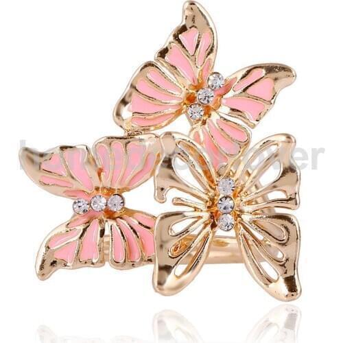 Scarf Ring Clip Buckle Scarf Butterfly Buckle Holder Women Scarf Jewelry