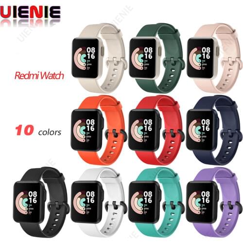 New Silicone Strap for Xiaomi Mi Watch Lite Smart Watch Sport Watchband for Redmi Watch Bracelet Wristband Bands