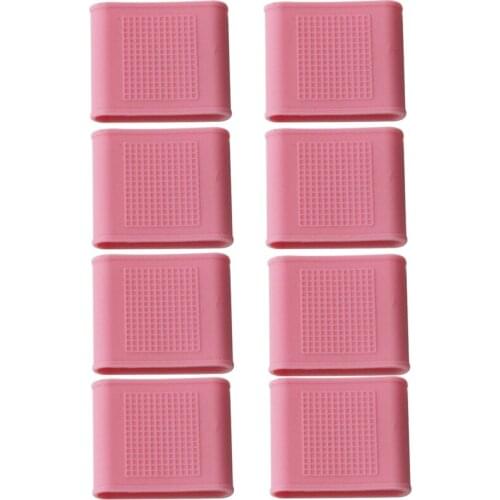Top!-8Pcs/Set Golf Finger Non-Slip Silicone Sleeve Protective Cover Hand Protector Support Sleeve