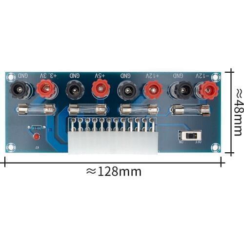 XH-M229 Desktop Chassis Power Supply ATX Adapter Board Takeout Board Outlet Module Power Supply Output Terminal Module