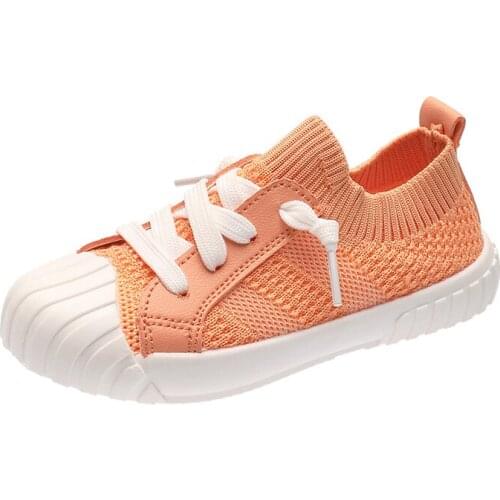 1-12 Years Little Boys Girls Sneakers Shoes Fashion Casual Comfortable Toddler Mesh Sneakers For Kids Childrens Slip On Shoes
