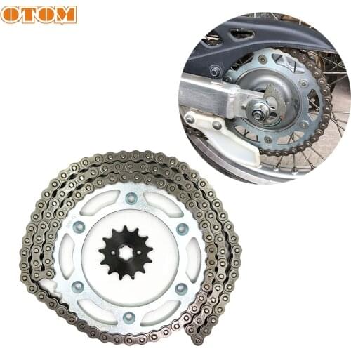 OTOM Motorcycle 520-41T Large Sprockets 520-13T Small Sprocket Drive Disc Chain Set For HONDA XR230 CRF230 SL230 Motocross Parts