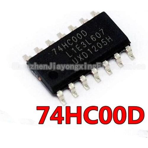 10PCS/LOT 74HC00D SOP14 74HC00 SOP SN74HC00DR SN74HC00 SMD SOP-14 New
