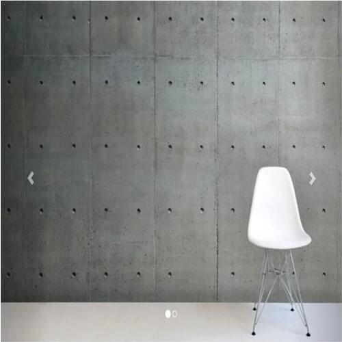 Beibehang Custom 3D wallpapers living room porous concrete cement wall texture lime waterproof mural wallpaper home decoration