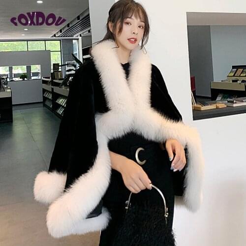 FOXDUO Fur Coats