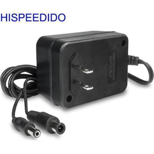 HISPEEDIDO 9V 850mA Negative inside 3 In 1 US Plug AC Power Adapter Cable For NES Super Nintendo SNES Sega Genesis 1