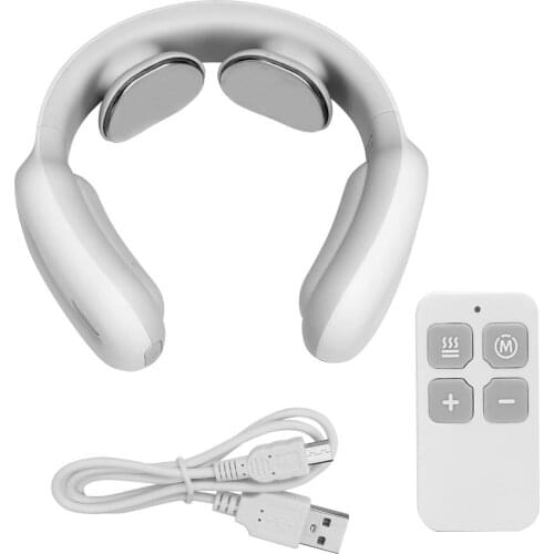 Intelligent Remote Control Electric Cervical Massager Pain Relief Shoulder Neck Massage Device Health Care Relaxation Tool