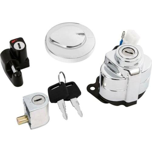 Motorcycle Ignition Switch Fuel Cap Helmet Seat Lock Key For Honda CA125 1995-1999 CMX250 1985-2015