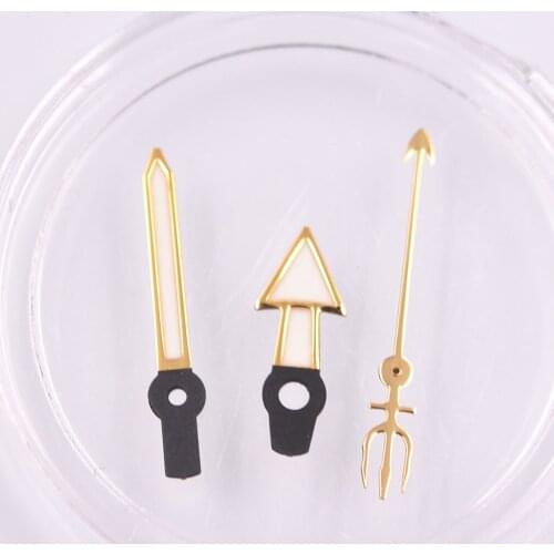 Fit Seiko NH35 NH36 Movement Watch Hands parts SKX007 C3 Green Luminous watch hands