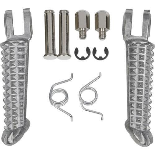 Motorcycle Rear Front Footrests Foot pegs For Yamaha YZF R1 1992-2019 R6 1999-2012 2003-2017 YZF R6S 2003-2008 07 estriberas