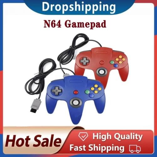 N64 Gamepad Wired Controller Joypad For Gamecube Joystick Game Accessories For Nintend N64 For PC Computer Controller N64