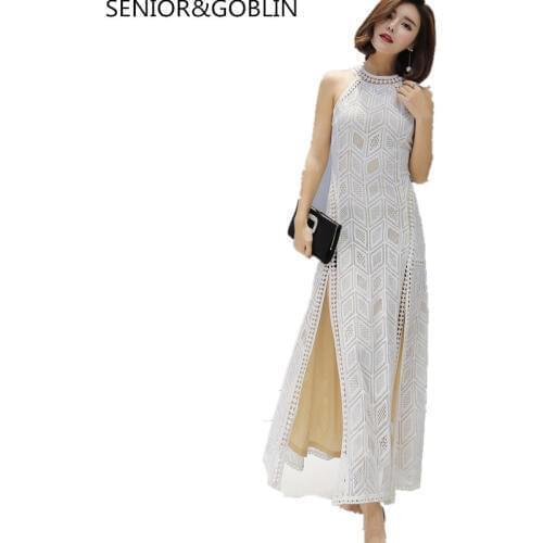 Летние платья с разрезом SENIOR&GOBLIN China At AliExpress