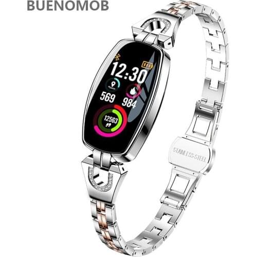 BUENOMOB 2020 Fashion Smart Watch Women Waterproof Heart Rate Monitoring Bluetooth For Android IOS Fitness Bracelet Smartwatch