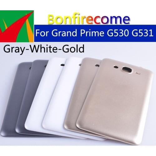 10Pcs\Lot Battery Back Cover For Samsung Grand Prime G530 G530H G530F G5308 G531 G531H G531F Housing Rear Door Case