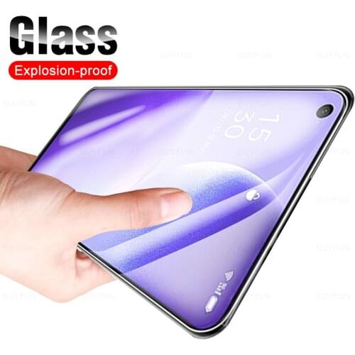 1Pcs Tempered Protective Glass For Oppo Reno 5 4 6 Z F 5F 6Z Find X3 X2 Lite 5G/4G On Reno5 Reno4 5lite Safety Protector Screen