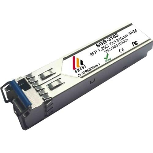 1310/1550nm SC BIDI SFP 3km optical fiber transceiver sfp module 1.25G