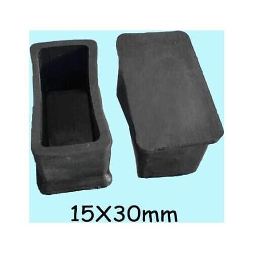 15*30mm table leg cover Cap Oblong rectangle Covering pads,furniture wood chair desk foot protector,feet anti slip scratch proof