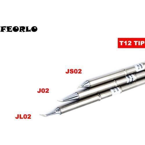 Free Shipping Welding T12 Tip T12 Soldering Iron Tip SET I BC BCF KU KR KF BCZ JL02 DL For Hakko FX951 Soldering Iron Tips