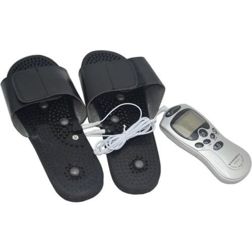 ENS Body Healthy care Digital meridian therapy massager machine, Slimming Muscle pulse Relax Fat Burner pain + massage slipper